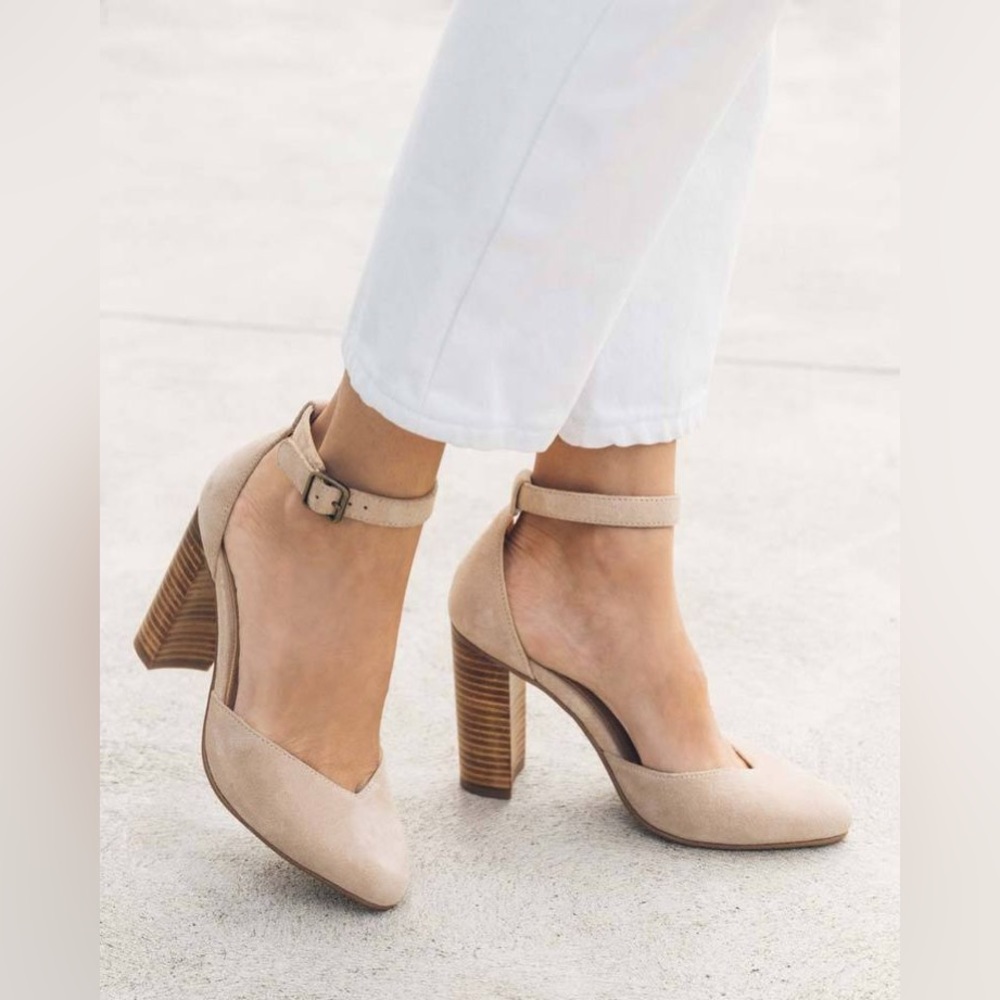 Soludos Colette Tan Suede Heel 6